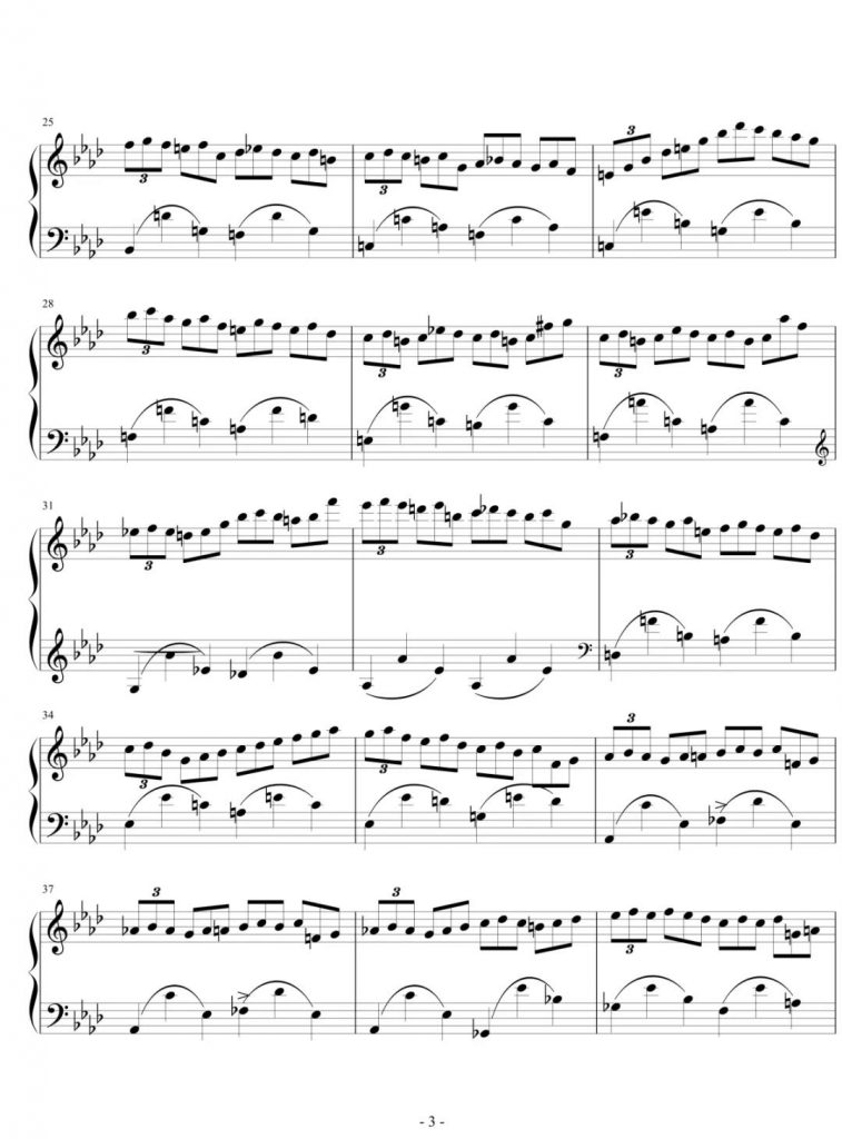 肖邦练习曲14 Op25-2