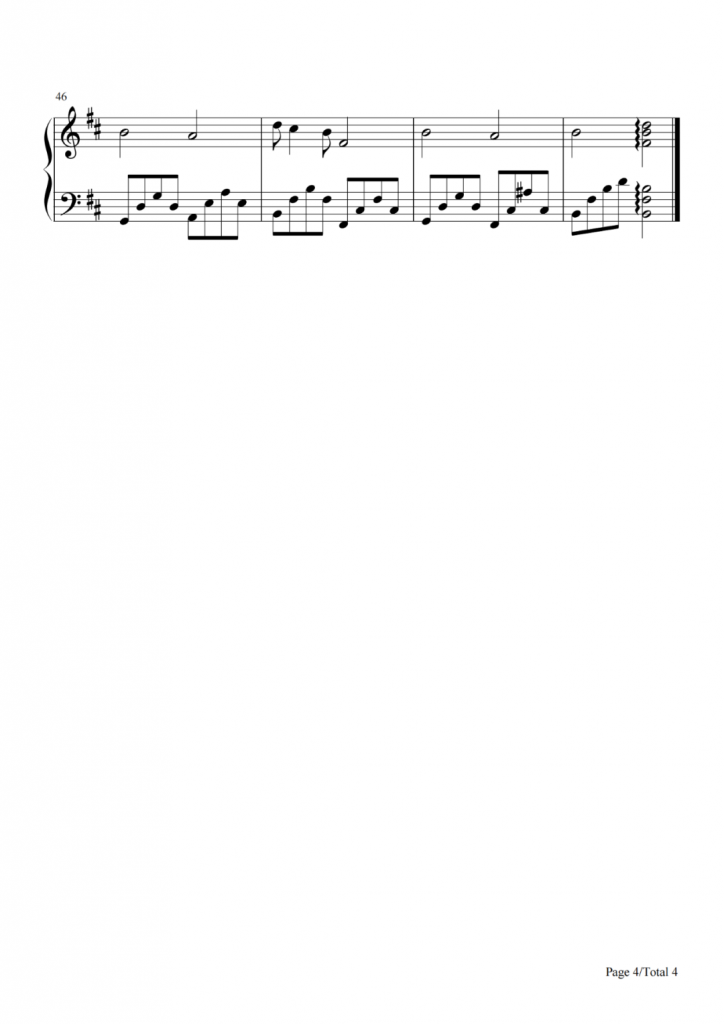 星辰大海 钢琴谱