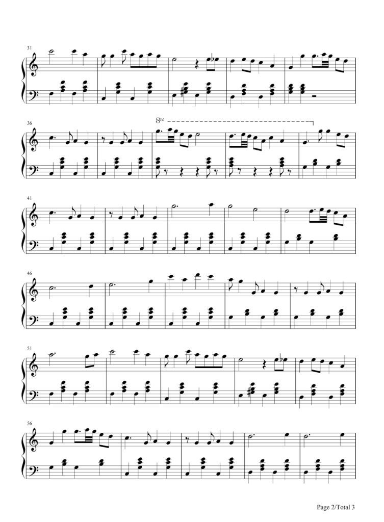 往事只能回味 钢琴谱