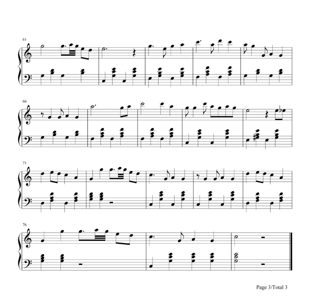 往事只能回味 钢琴谱