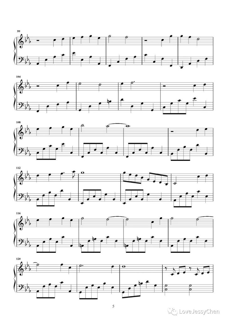 面壁者 钢琴曲谱 - 邓紫棋