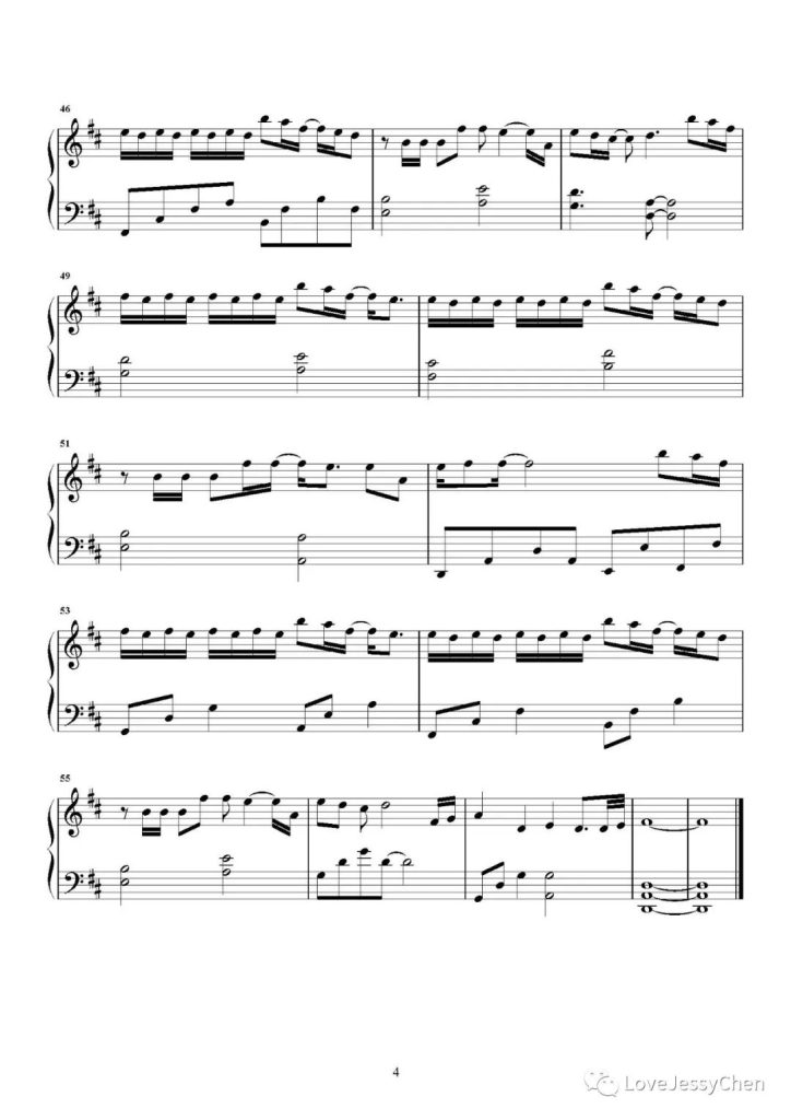  回忆都是你 钢琴曲谱 - 三笙