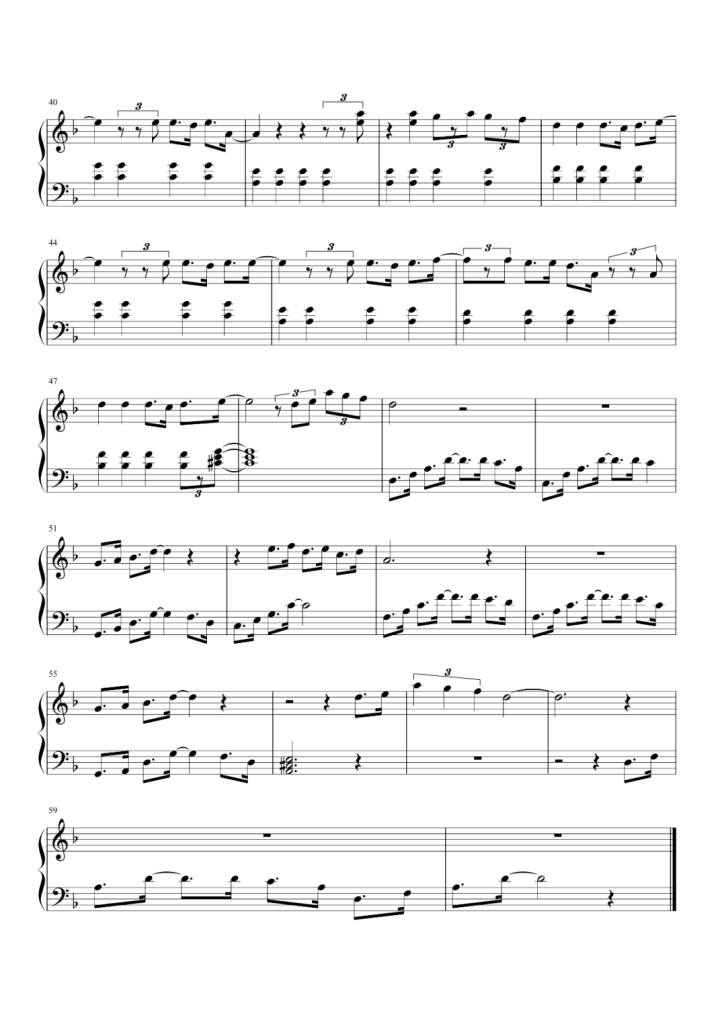 City of Stars 钢琴谱 - 电影《爱乐之城》主题曲