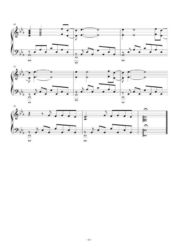 Only Time 钢琴谱 - 恩雅