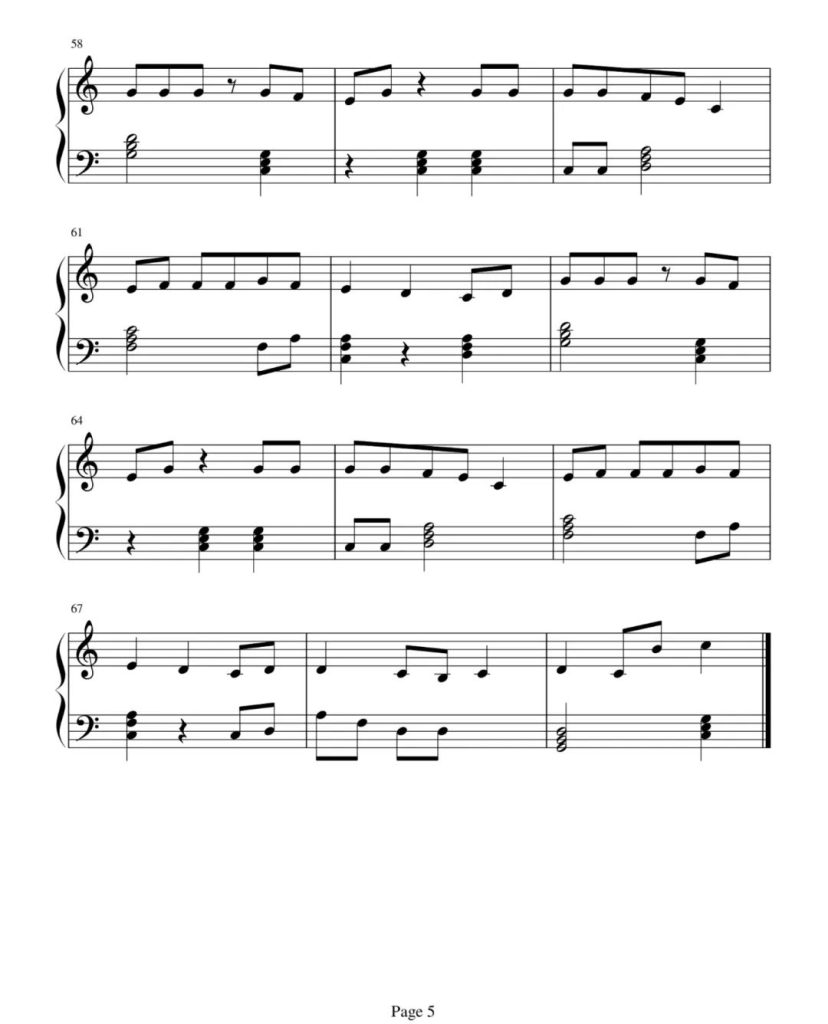 你是我的风景 钢琴曲谱