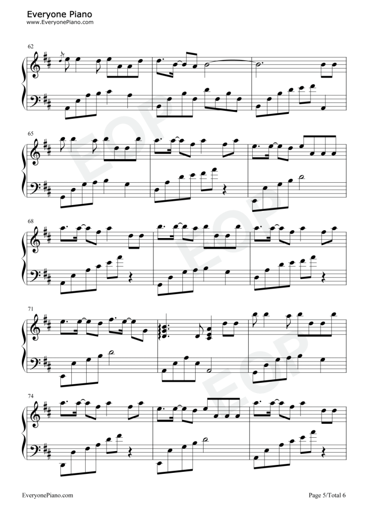 可能 钢琴曲谱-可能西安城墙上有人誓言不分 可能要去到大理才算爱得认真 - 程响