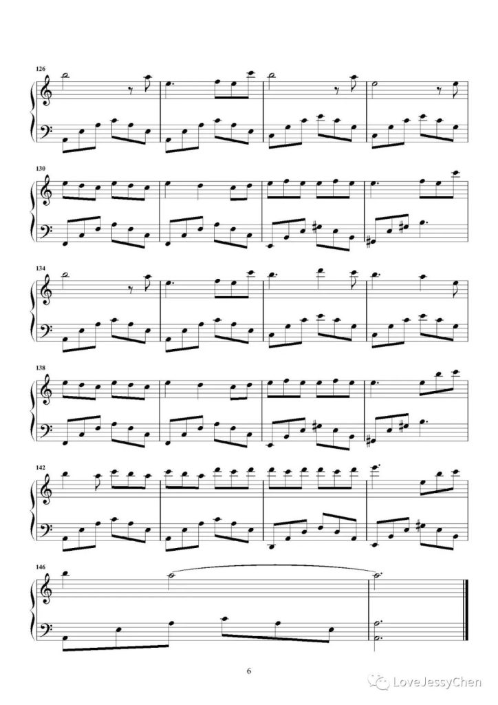 人是 钢琴曲谱 - 周深