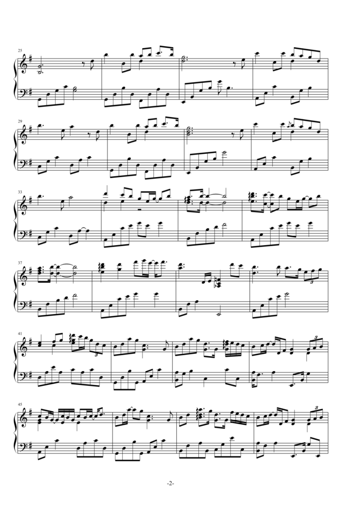 Do You 钢琴曲谱 - 李闰珉 Yiruma