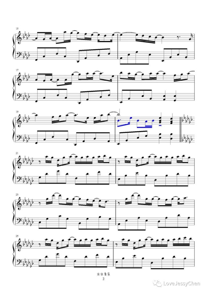 我想我会 钢琴曲谱 - 尹露浠 