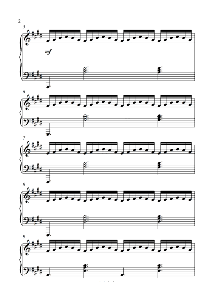 Golden Hour 钢琴曲谱 -爱在日落黄昏时