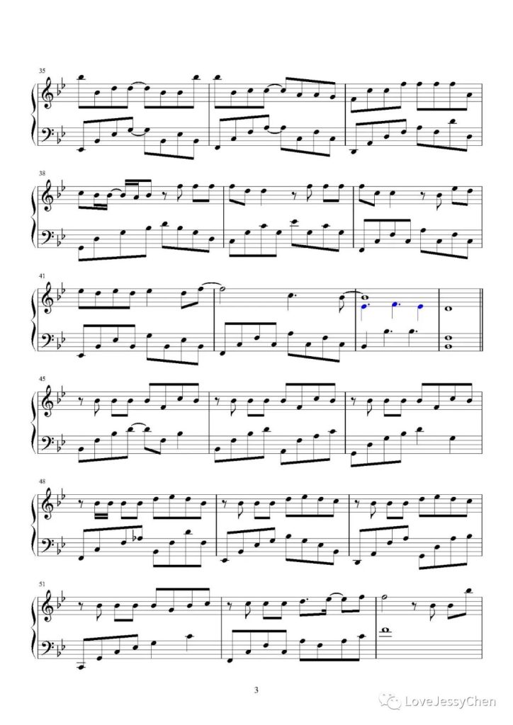  秘密海域 钢琴曲谱 - 深海鱼子酱