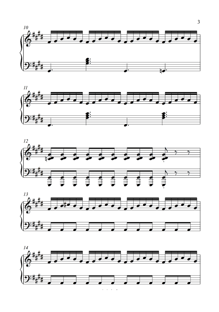 Golden Hour 钢琴曲谱 -爱在日落黄昏时