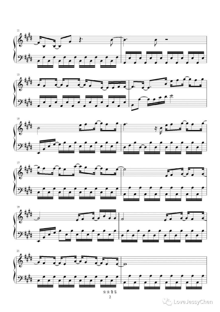 Forever Star 钢琴曲谱 - 张洢豪