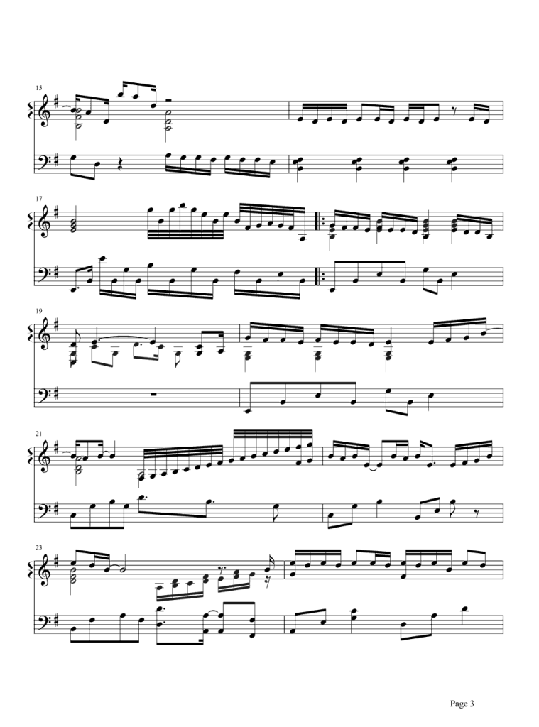 信仰 钢琴五线谱 - 张信哲