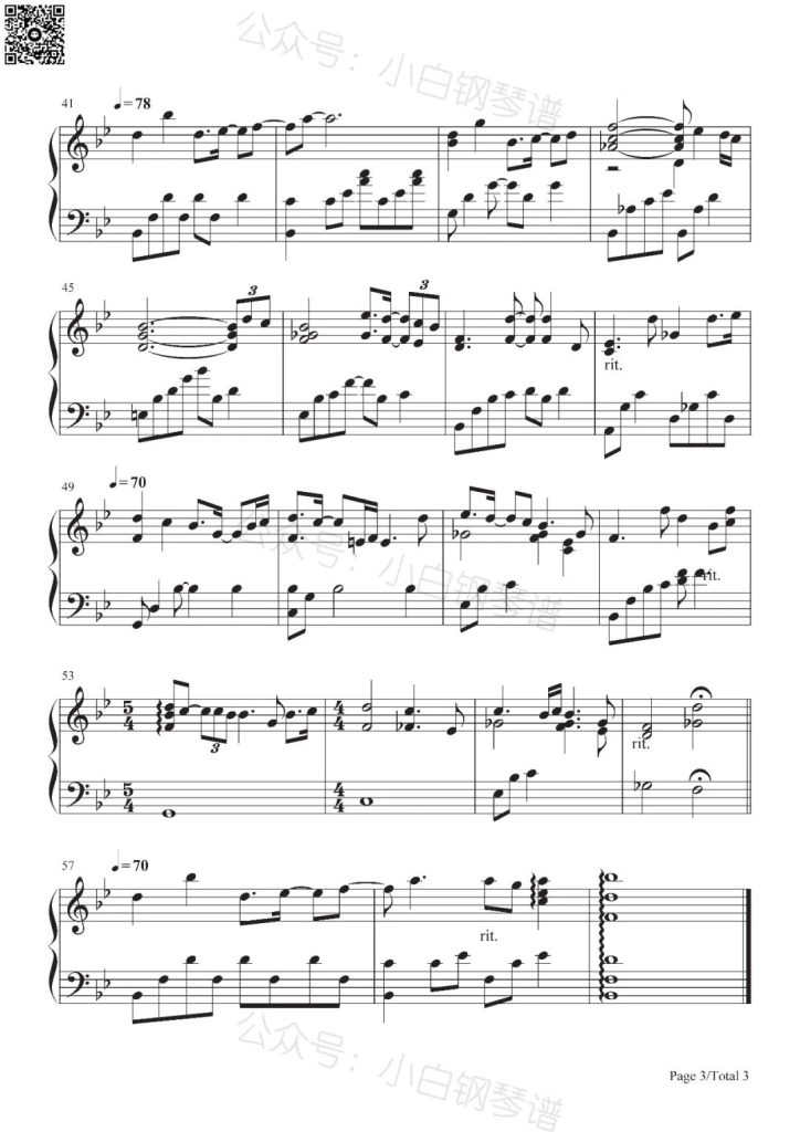 In My Life 钢琴曲谱 - Kevin Kern