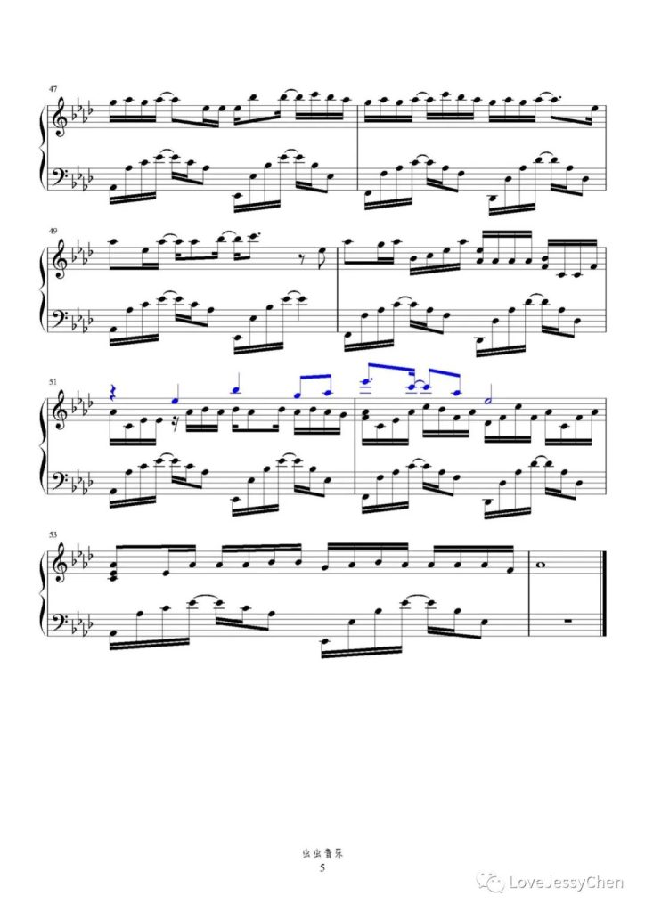 很久很久 钢琴曲谱 - 卿池