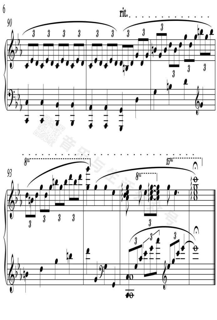 夏日时光 Summertime 钢琴曲谱  - 格什温经典名曲