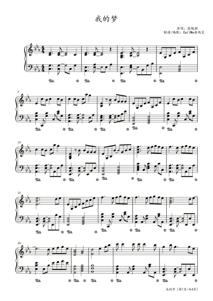 Dream It Possible  我的梦 - 张靓颖