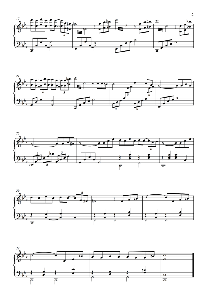 Speak softly love 钢琴曲谱 - 电影《教父》主题曲