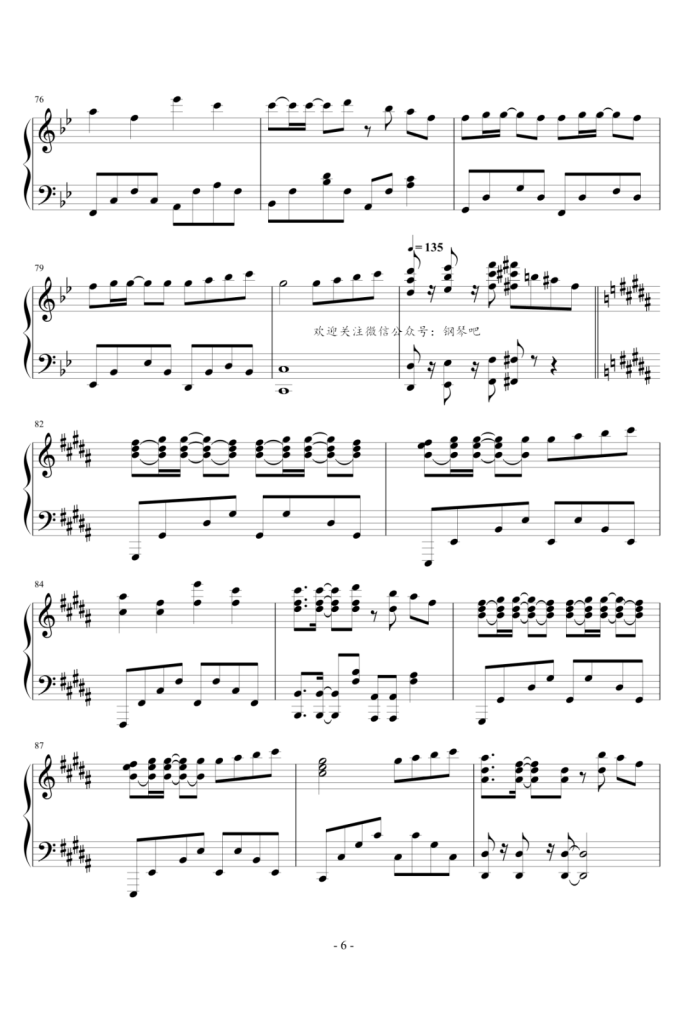 Only my railgun 钢琴曲谱 - 电视动画片《某科学的超电磁炮》片头曲