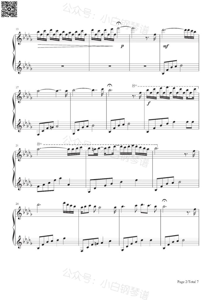 I Miss You 钢琴谱 - The Daydream