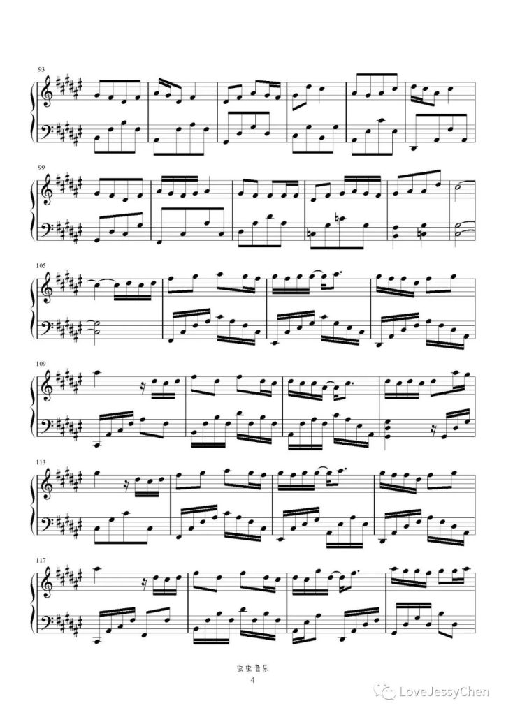 岁月骑白马 钢琴曲谱 - 赵乃吉