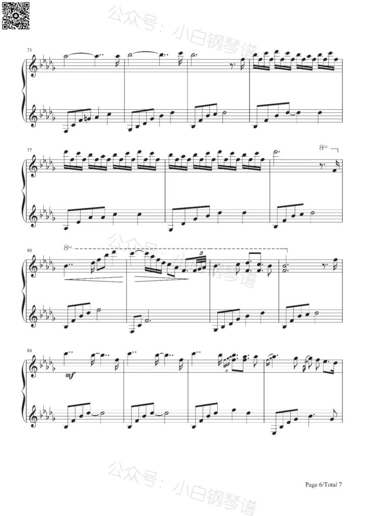 I Miss You 钢琴谱 - The Daydream