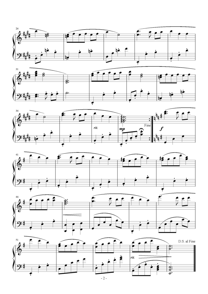 路过蜻蜓 钢琴谱 - 张国荣