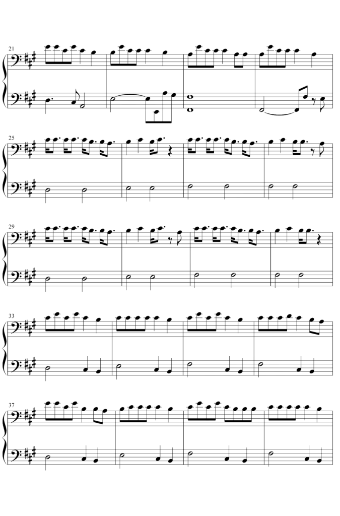 Party Girl 钢琴谱