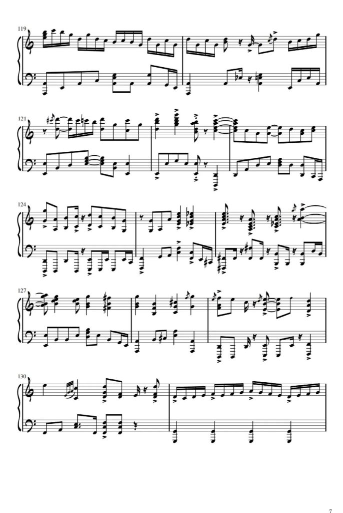 如果声音不记得 钢琴曲谱 - 如果思念有声音，我想让你听得到