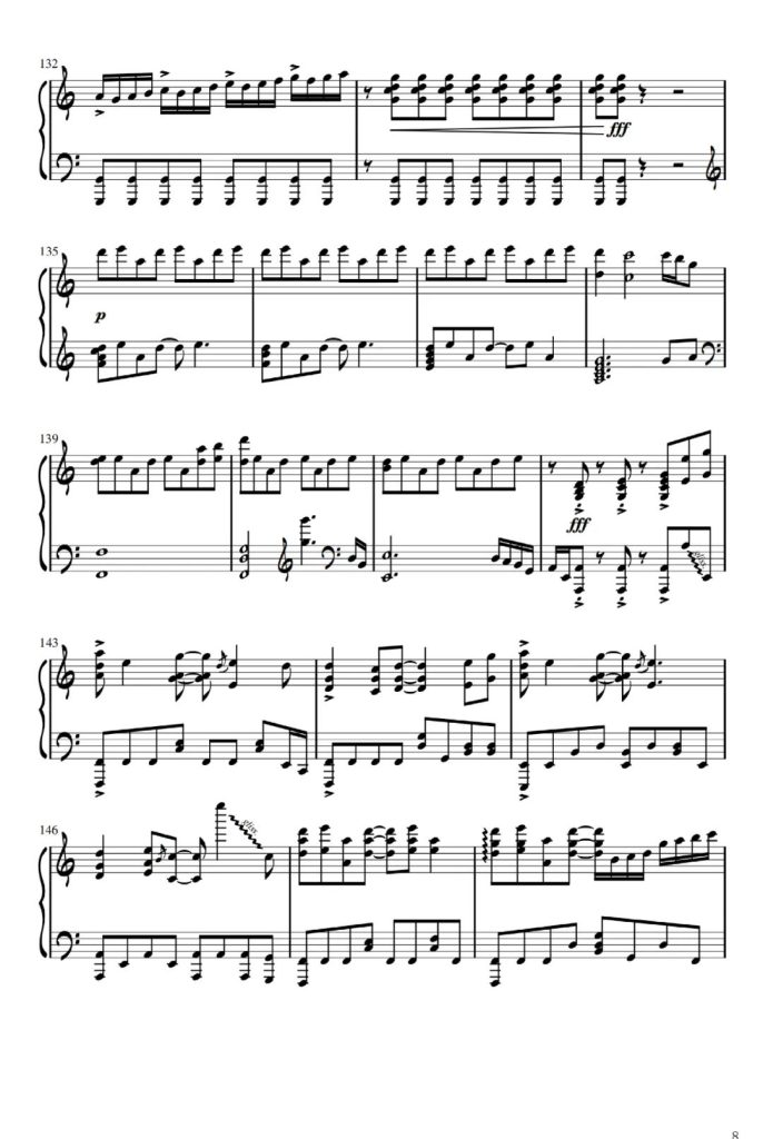 如果声音不记得 钢琴曲谱 - 如果思念有声音，我想让你听得到