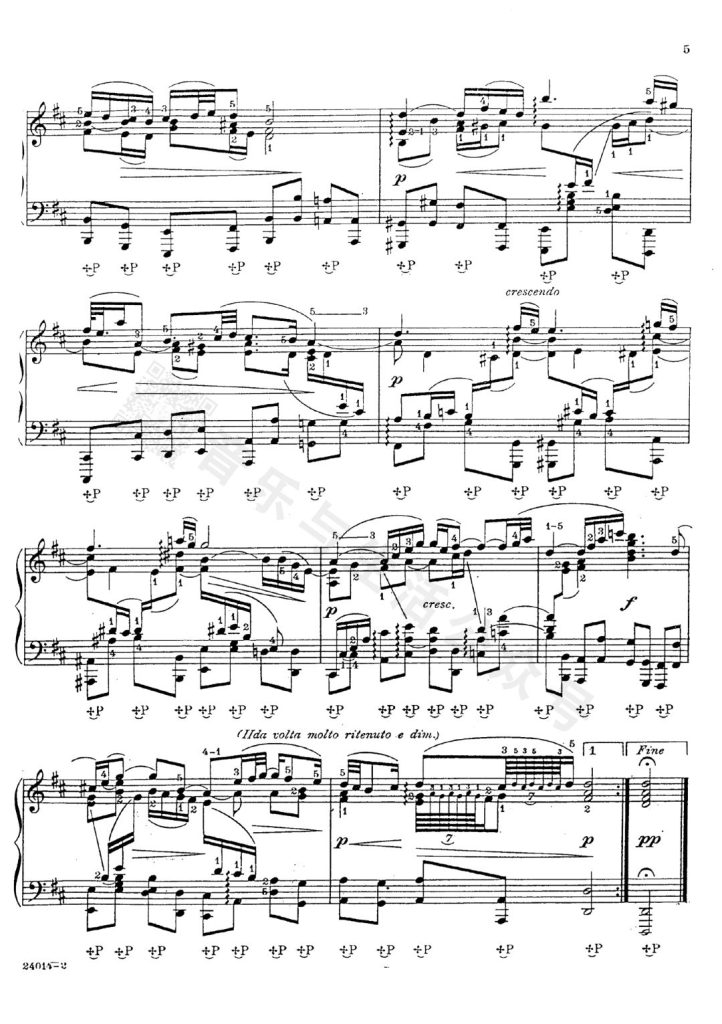 G弦上的咏叹调 原谱