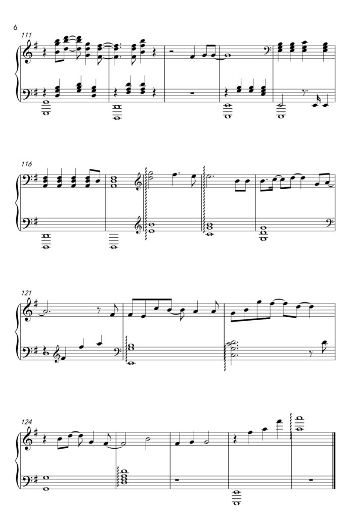 高尚 钢琴谱 - 薛之谦