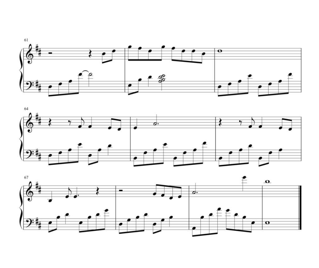 梦一场 钢琴谱- 那英