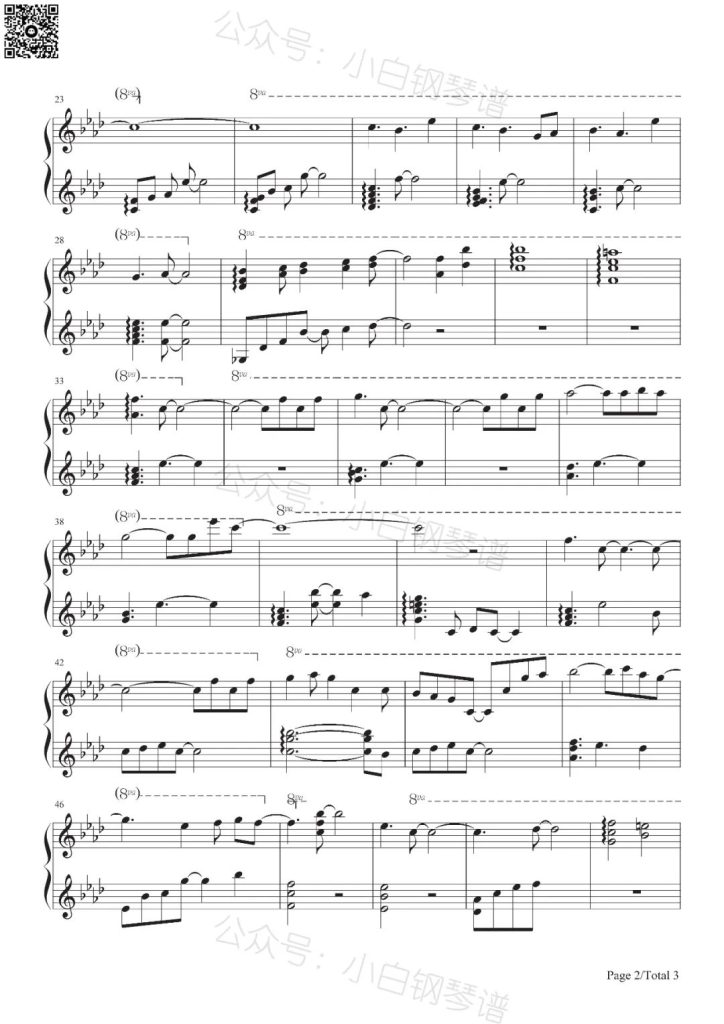 Believe me 钢琴曲谱-《命运石之门》插曲