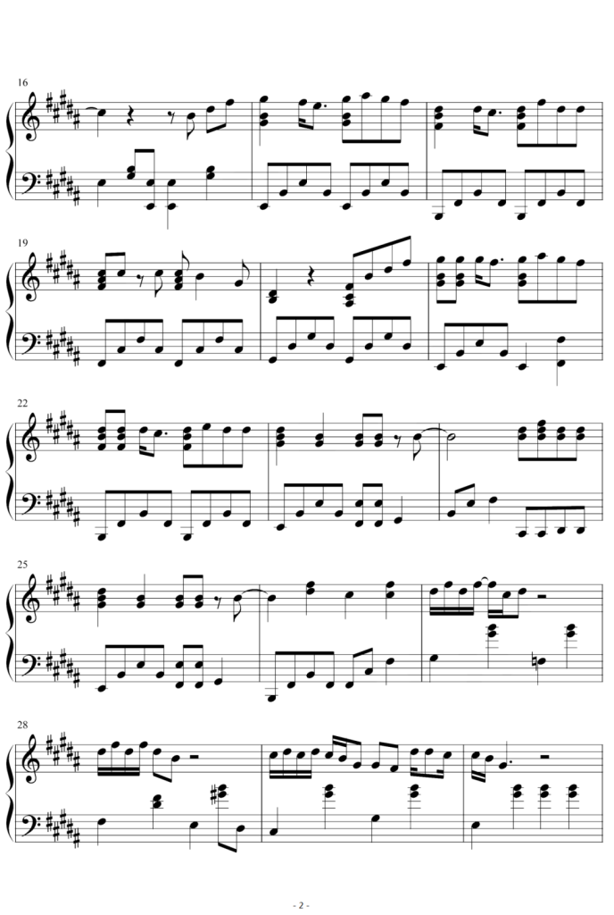 Dancing with Your Ghost 钢琴谱