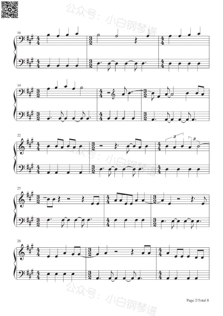 Tolerate It 钢琴曲谱- Taylor Swift