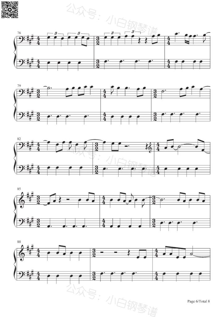 Tolerate It 钢琴曲谱- Taylor Swift