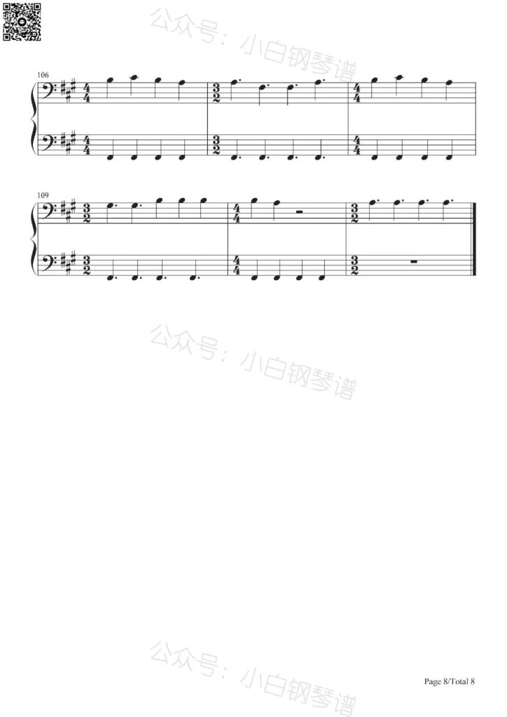 Tolerate It 钢琴曲谱- Taylor Swift