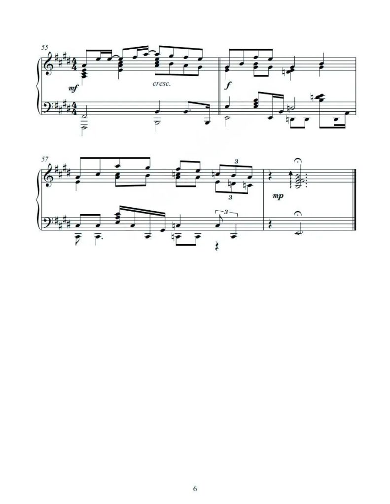 最长的电影 钢琴谱 - 周杰伦