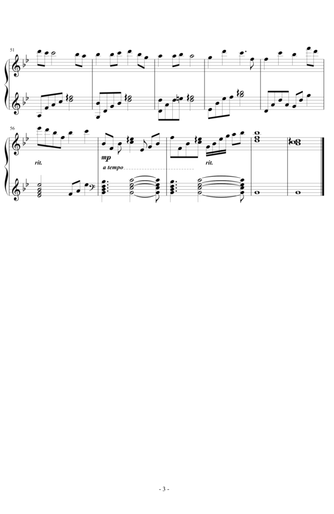 越长大越孤单 钢琴曲谱 - 牛奶咖啡